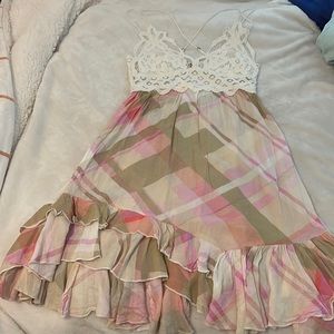 free people plaid dress !